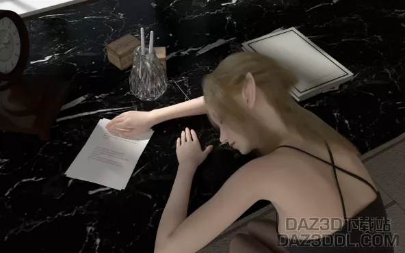 arnold阿诺德渲染，二次元临摹练习_DAZ3DDL