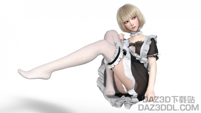 女仆装_DAZ3DDL