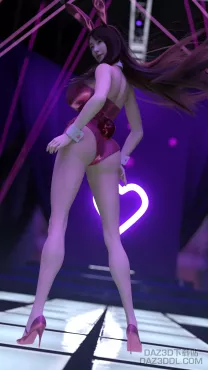 漂亮的兔女郎_DAZ3DDL