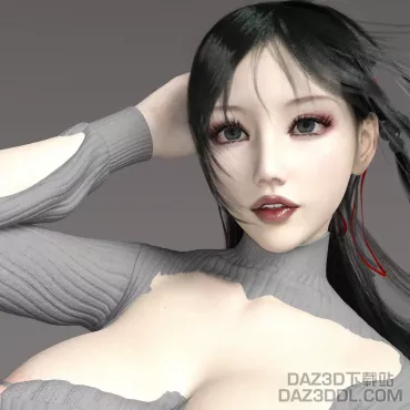 服装穿模与dforce设置_DAZ3DDL