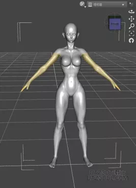 我的8.1模型 怎么这么难看啊 请问大家和我的一样吗_DAZ3DDL