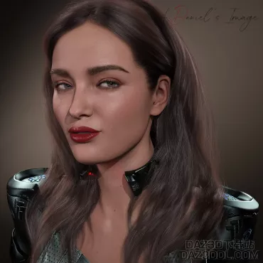 影樓標準燈光人像的布光模擬_DAZ3DDL