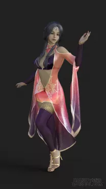 各位大佬，高光部分有噪点，该调什么参数消除呢？_DAZ3DDL