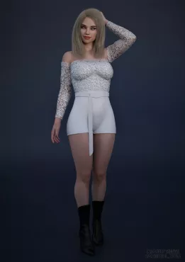 white lace_DAZ3DDL