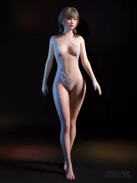 我的女孩-效果图2_DAZ3DDL