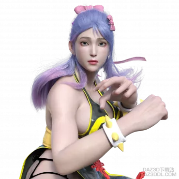 街头霸王春丽新妆G8.1 Female_DAZ3DDL