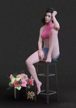 ❀❀❀❀❀  静女如花_DAZ3DDL