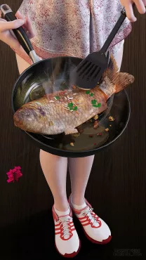 这里有一份煎鱼_DAZ3DDL
