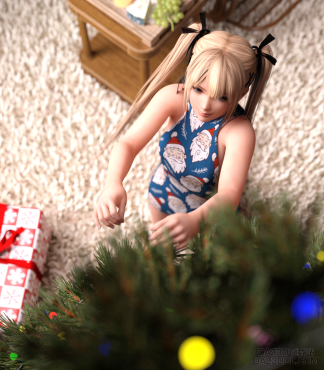 玛丽和她的圣诞树_DAZ3DDL