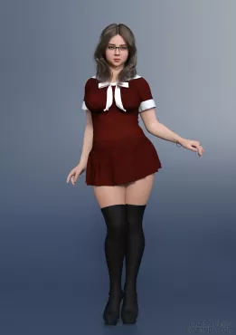 shy girl_DAZ3DDL