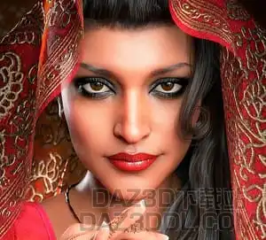 Daz中的女性3D模型