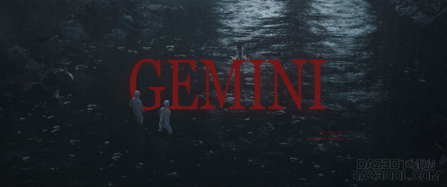 DAZ配合UE5练习短片《Gemini》_原创作品