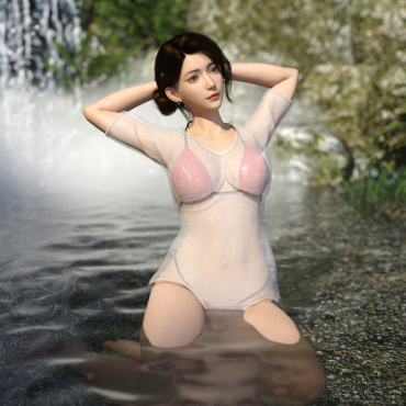 瀑布_DAZ3DDL