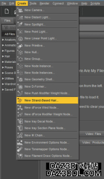 Daz3D 基于发束的头发教程_DAZ3DDL