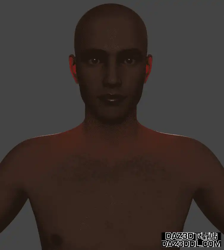 daz3d subsurface scattering transmitted color