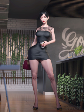 喝咖啡_DAZ3DDL