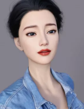 女神，点个赞呗_DAZ3DDL