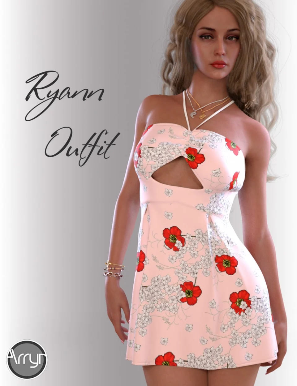 dForce ryan Candy Outfit for Genesis 8 Female(s)