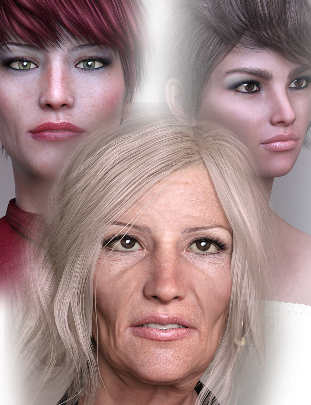 Mother And Daughters Hd For Genesis 8 Female Daz3ddl 