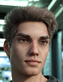 卢卡斯（创世记 8.1 男） - Lukas for Genesis 8.1 Male_DAZ3DDL