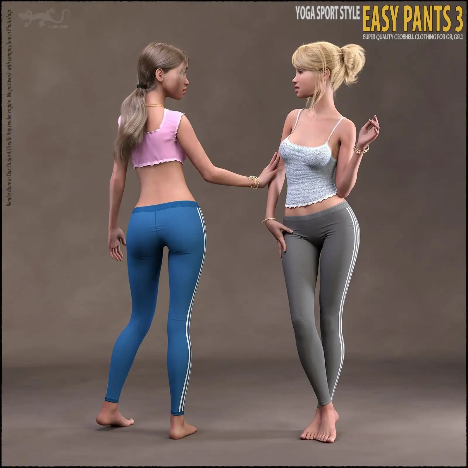 Genesis 8和8.1的Easy Pants 3
