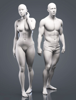 创世纪 9 体型 - Genesis 9 Body Shapes_DAZ3DDL