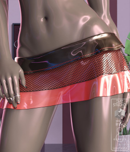 dForce Mini Hip Skirt for Genesis 8 Female_DAZ3DDL