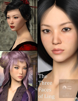 男女角色收藏品_DAZ3DDL