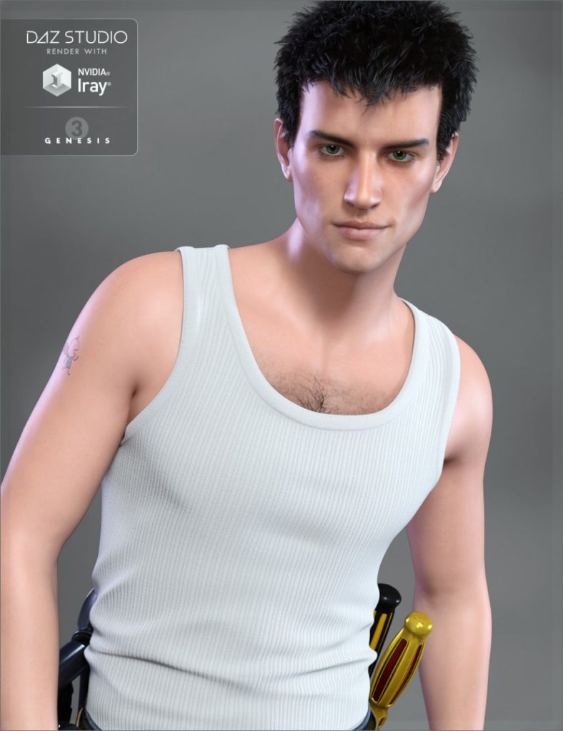 FW Tobias HD for Genesis 3 Male