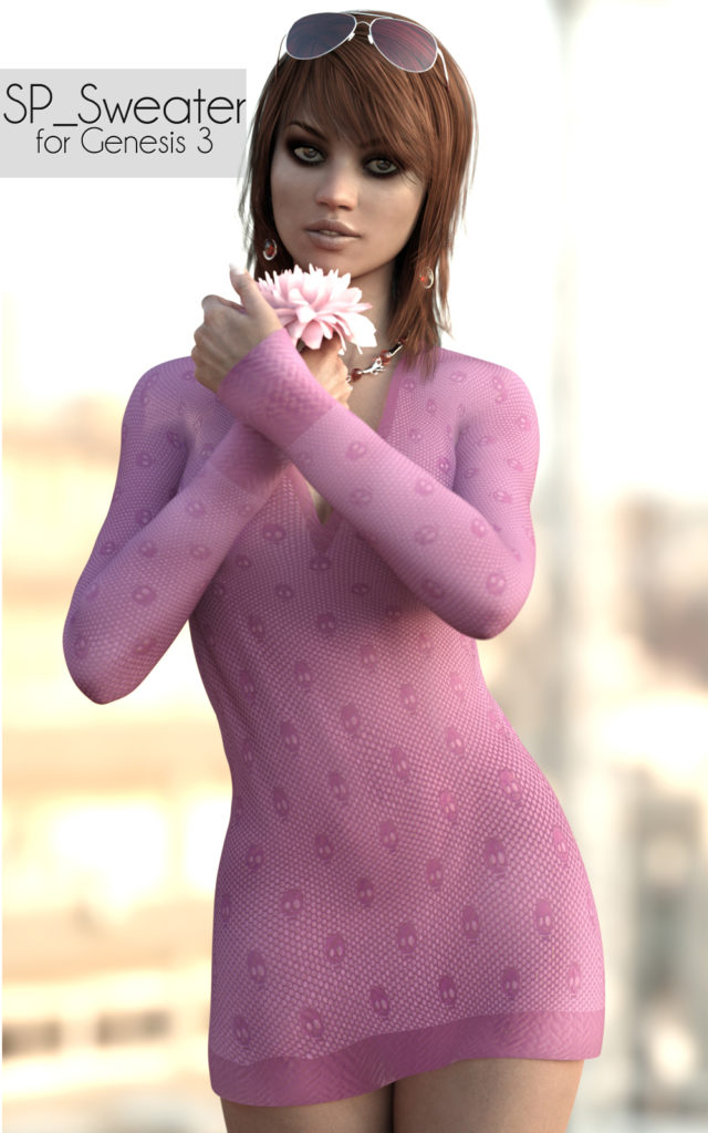 SP_Sweater for Genesis 3 Female