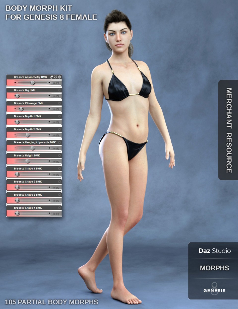 Body Morph Kit for Genesis 8 Female DAZ3DDL