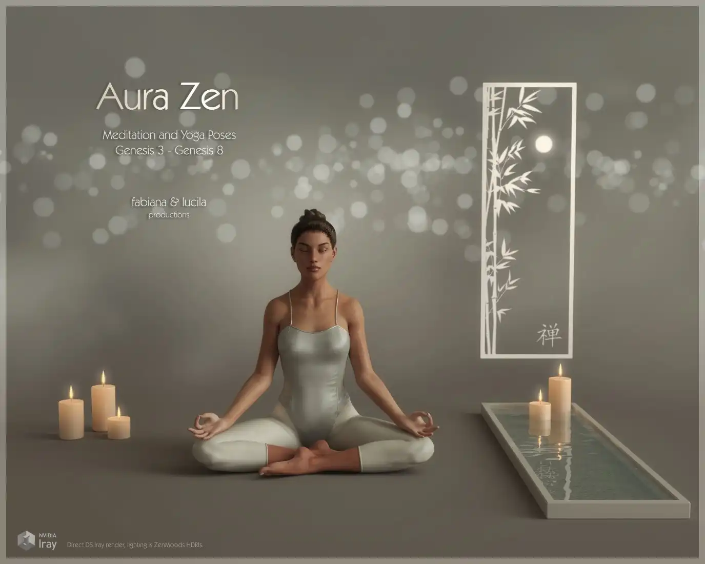 Aura Zen为G3F和G8F摆姿势