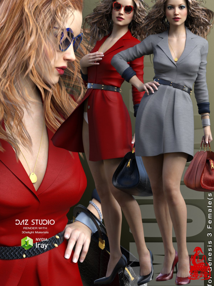 Leg Chains 2 for Genesis 3 and 8 Female(s)