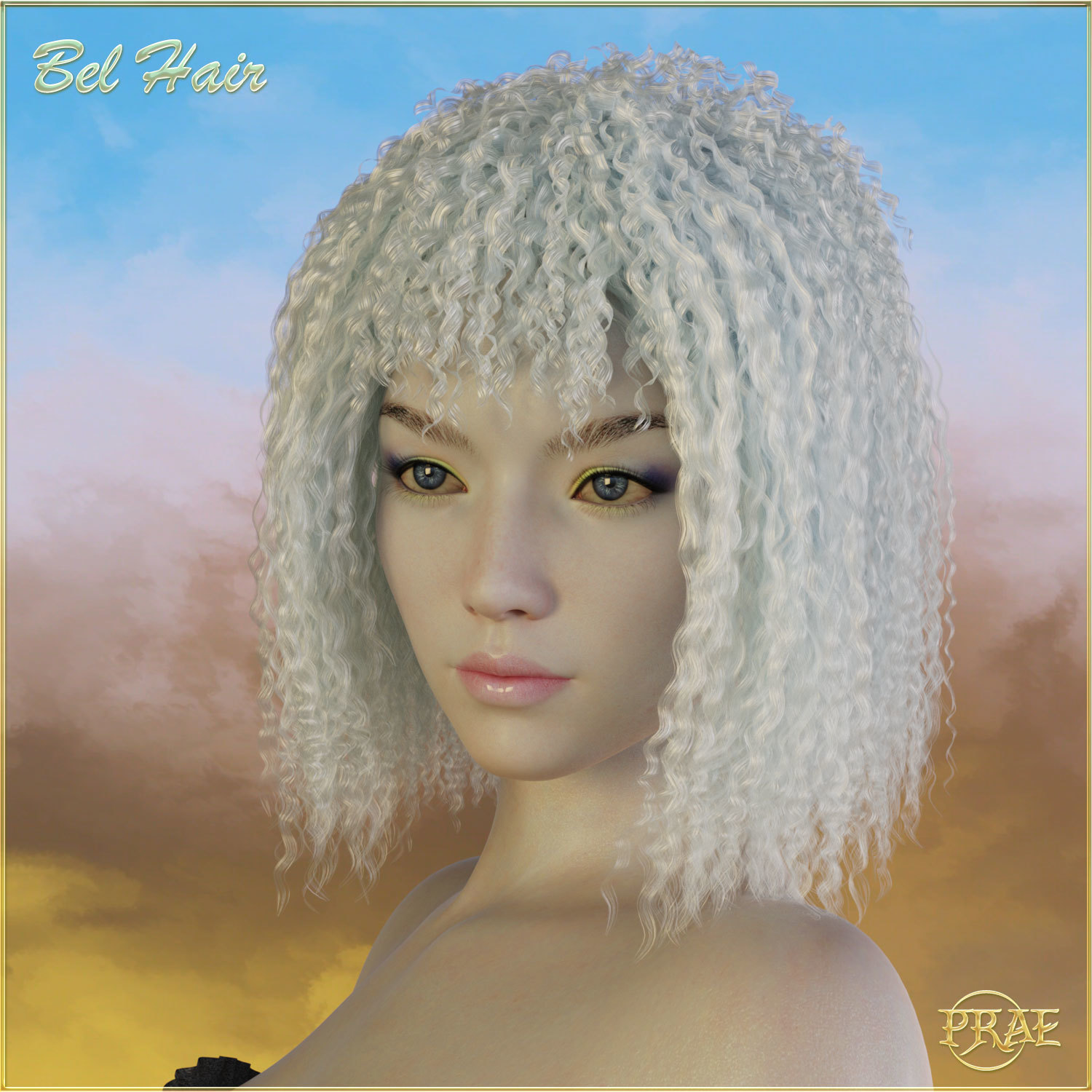 Prae-Bel Hair G3/G8 Daz