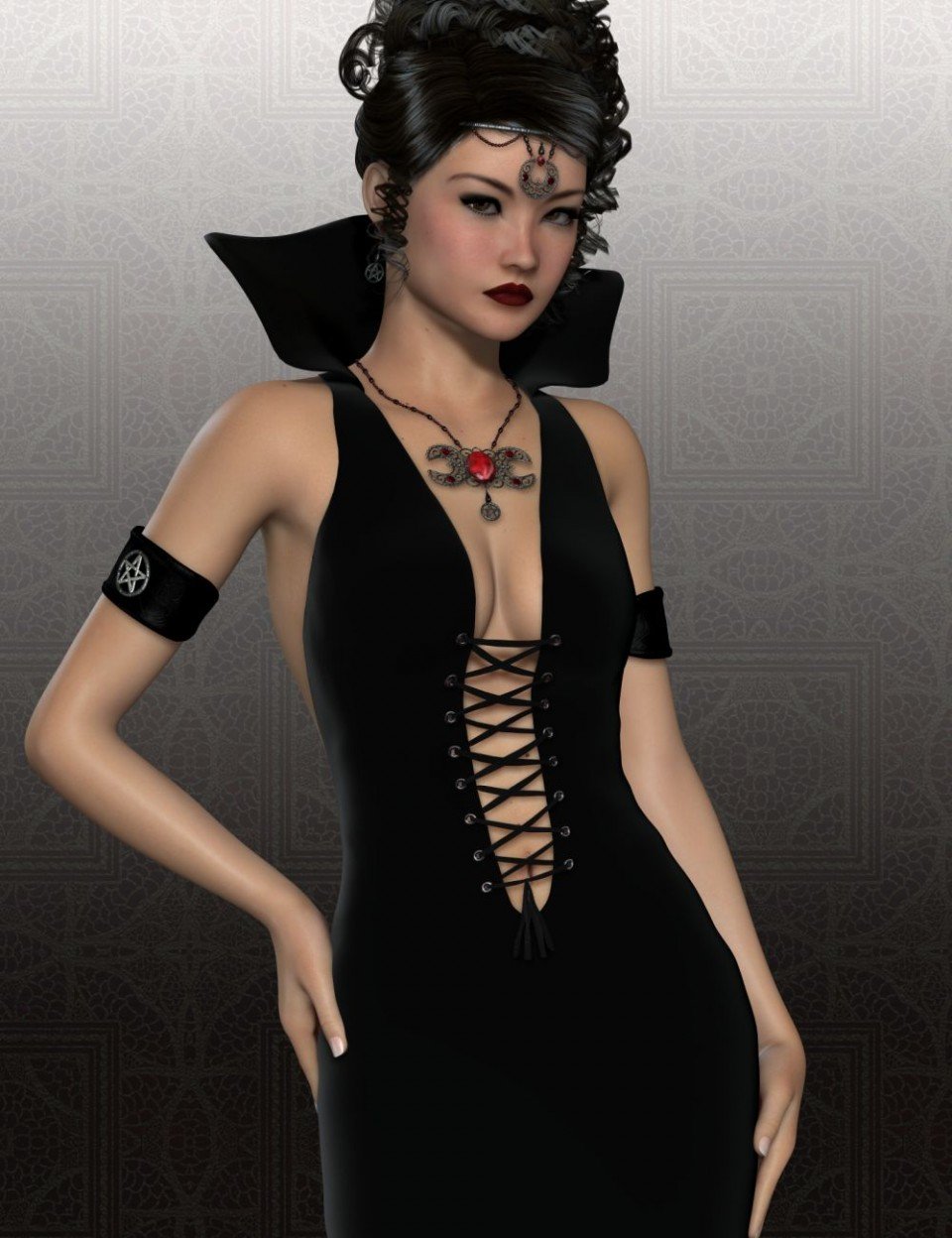 Ravynne Outfit for Genesis 2 Female(s)