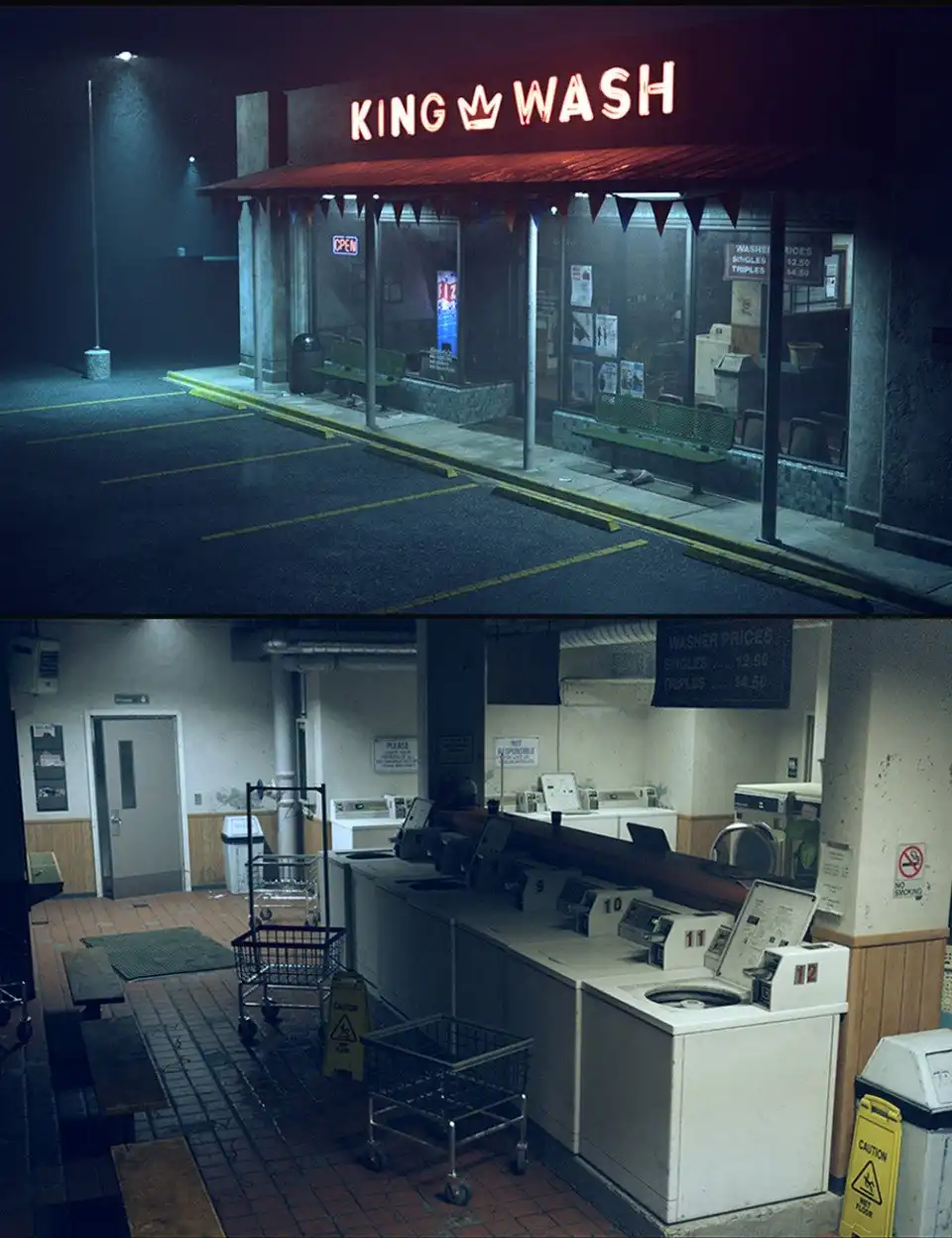 王自助洗衣店洗