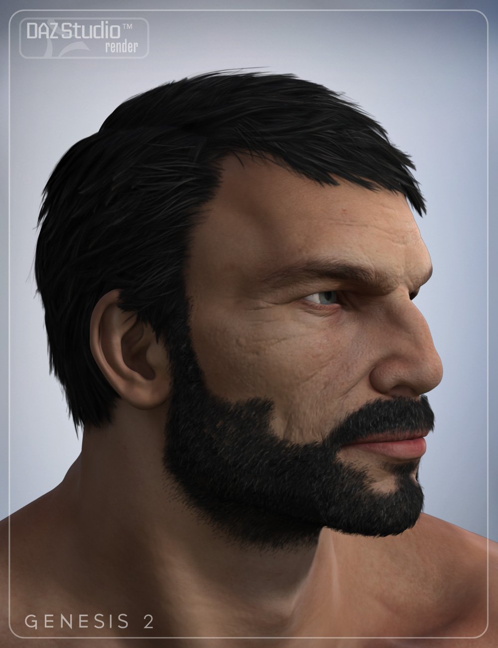 Boris Hair for Genesis 2 Male(s)