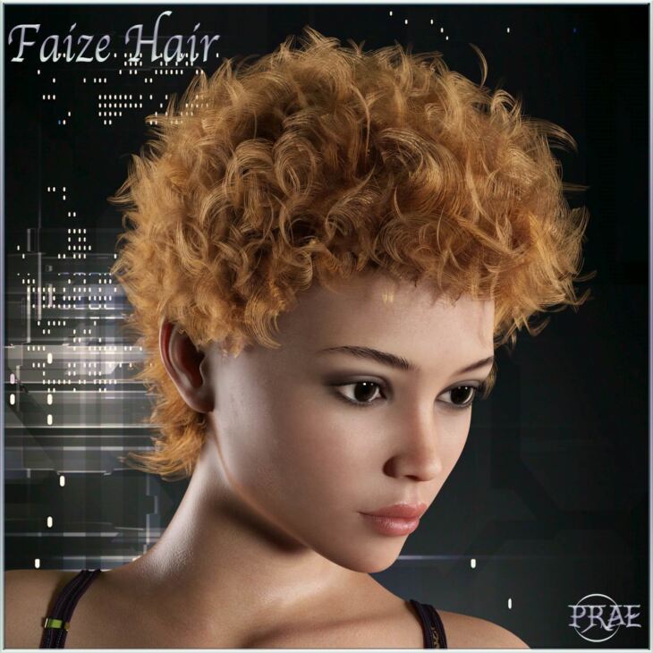 pree - faize发型G3/G8 Daz