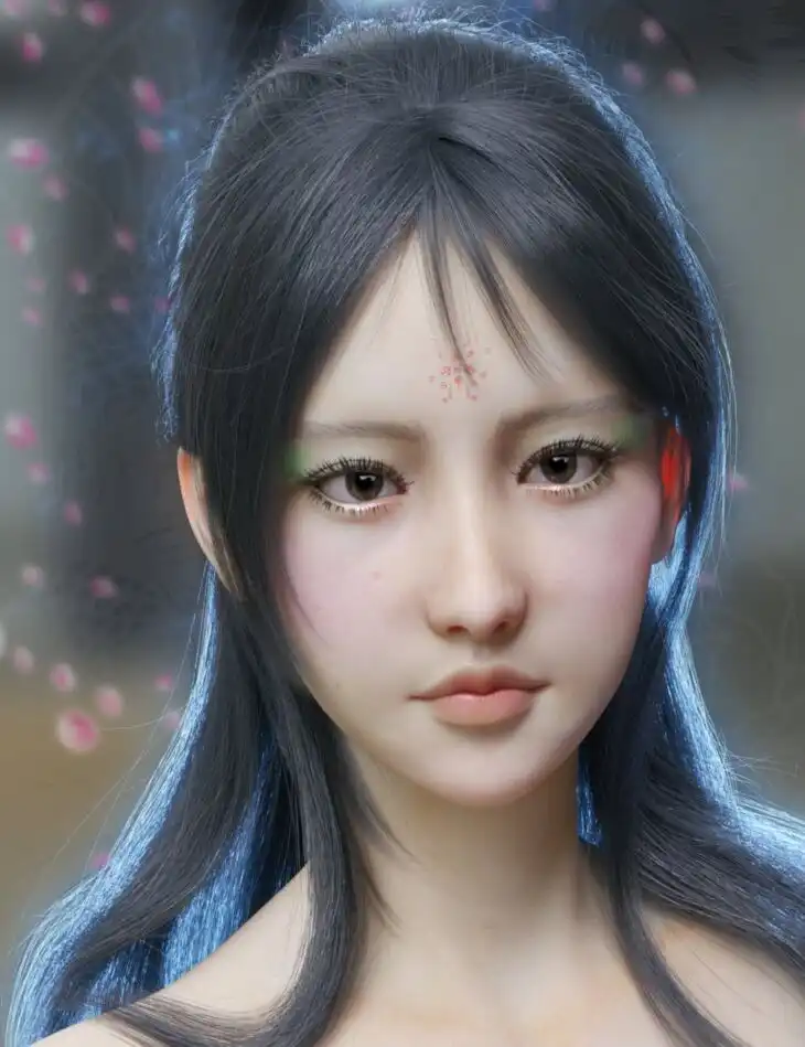 Vo Diao Chan for Genesis 8.1 女性 - Vo Diao Chan for Genesis 8.1 Female_DAZ3D下载站