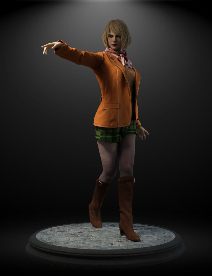 RE4R Ashley Graham for G9 - Daz Content by DazCover