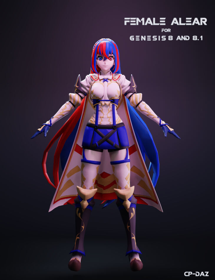 Rowena HD for Genesis 8 Female