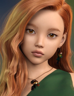 创世纪 8.1 女性的缪恩人类和精灵 - Muun Human and Elf for Genesis 8.1 Female_DAZ3DDL