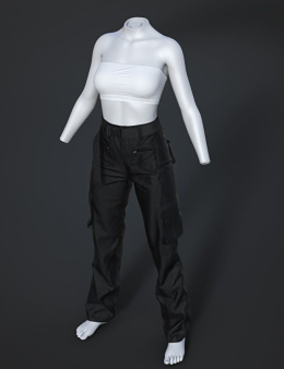 dForce Stylish Sports Bra And Underwear for Genesis 9 - DAZ3DDL