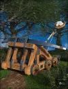 Viking Catapult and Poses for Genesis 8 Male_DAZ3D下载站