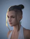 dForce Nathan Bun Hair for Genesis 9_DAZ3D下载站