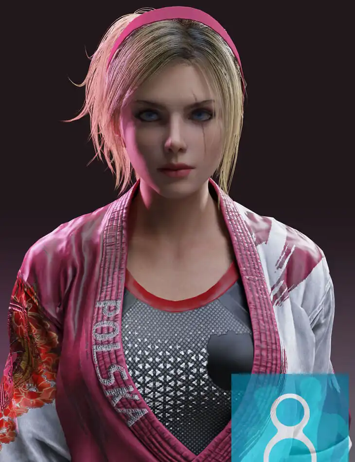 Tekken 8 Lidia for G8F - Tekken 8 Lidia for G8F_DAZ3D下载站