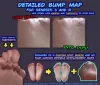 Genesis 8 – Foot Detail Map / Sole Wrinkle Maps_DAZ3D下载站