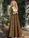 Lucrezia for the Renaissance Dress_DAZ3D下载站
