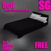 SG Bed Bed dForce Blanket Pillow_DAZ3D下载站
