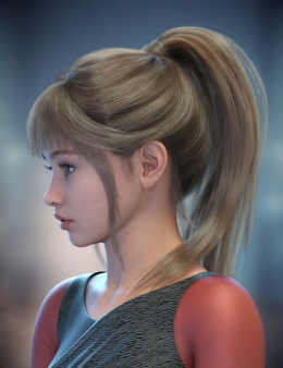 创世纪9、8和8.1女性的Alo Iridessa头发 - ALO Iridessa Hair for Genesis 9, 8 and 8.1 Females_DAZ3DDL
